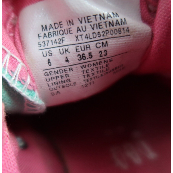 Converse Shoes Womens 6 Sneaker Chuck Taylor All Star Canvas Low Colorful Casual - Picture 12 of 13